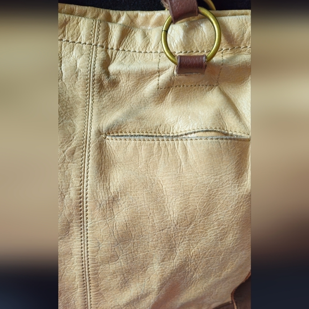 The Sak Iris Brown and Tan Leather Tote Bag - Picture 10 of 10